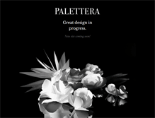 Tablet Screenshot of palettera.ca